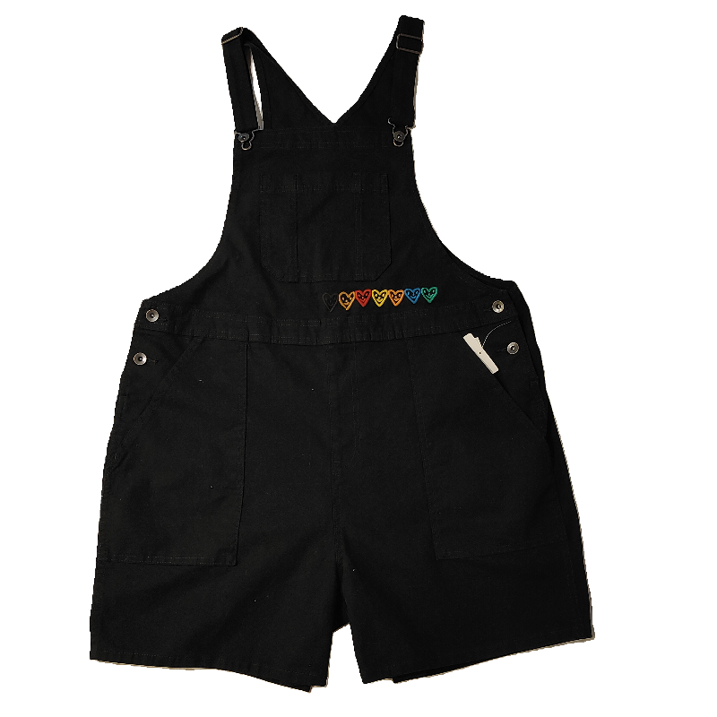Women’s Fashion Jeans Overall – Black