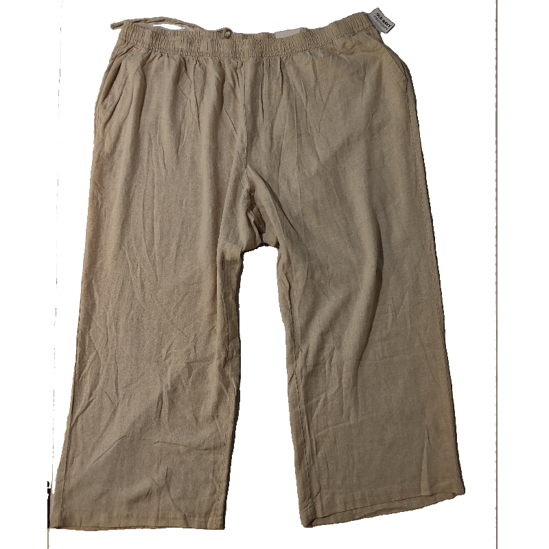 Women’s High-Rise Linen Blend Wide Legs Pants – Old Navy